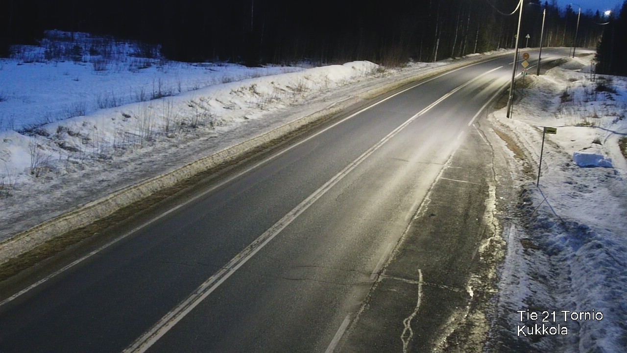 Kelikamerat Kuva Tie 21 Tornio, Kukkola, Tornio, Lappi