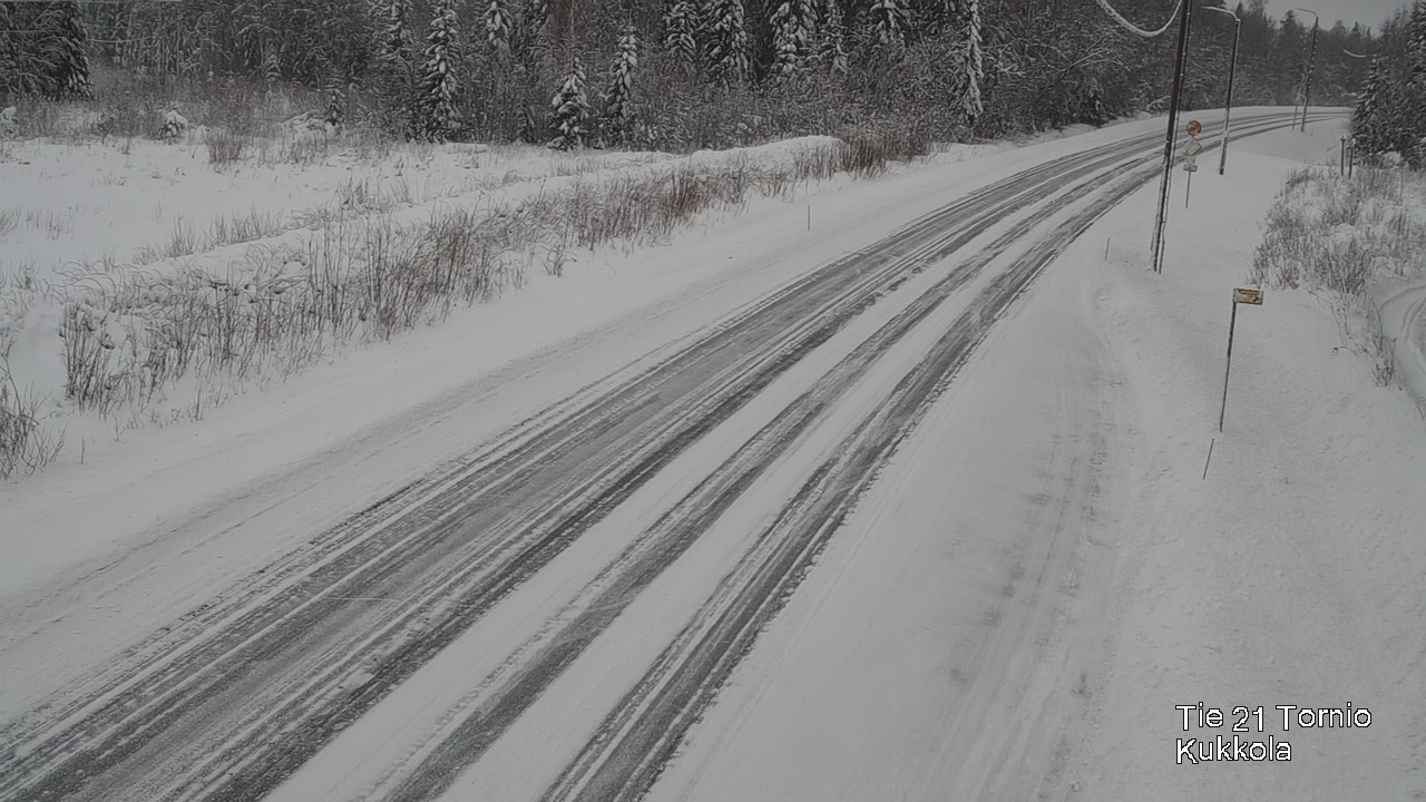 Kelikamerat Kuva Tie 21 Tornio, Kukkola, Tornio, Lappi