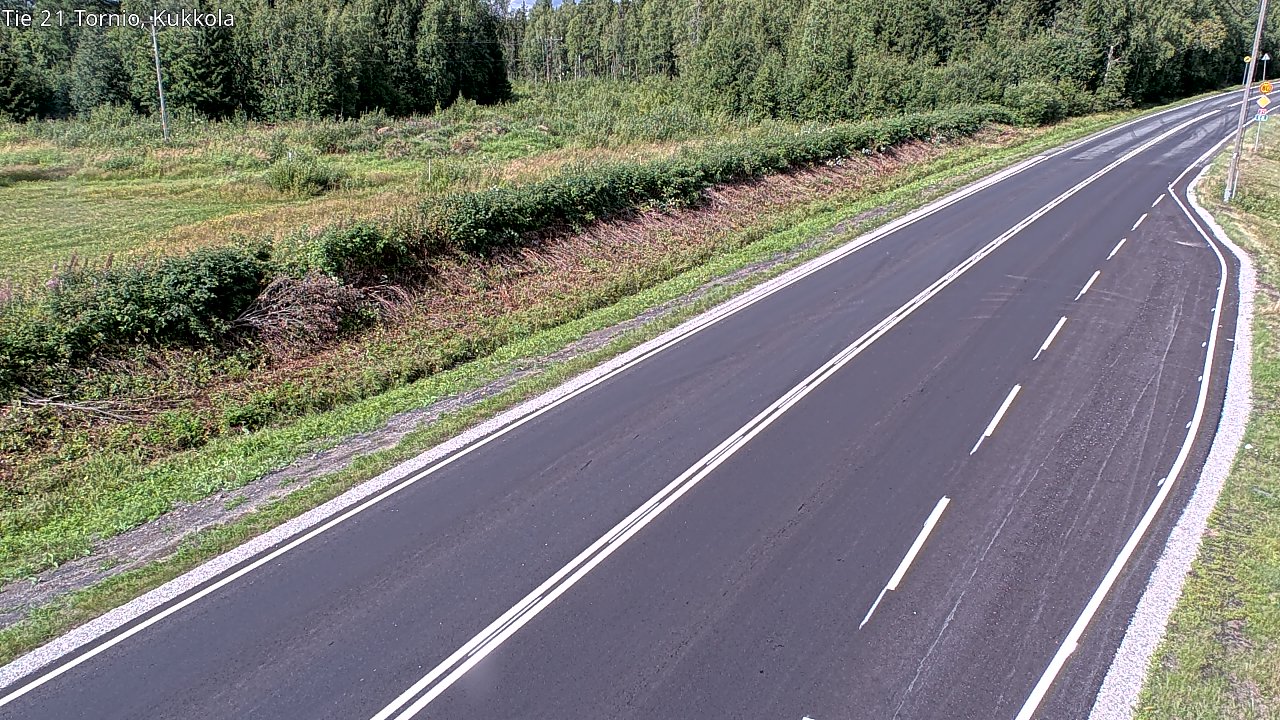 Kelikamerat Kuva Tie 21 Tornio, Kukkola, Tornio, Lappi