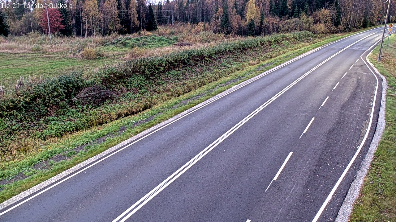 Kelikamerat Kuva Tie 21 Tornio, Kukkola, Tornio, Lappi