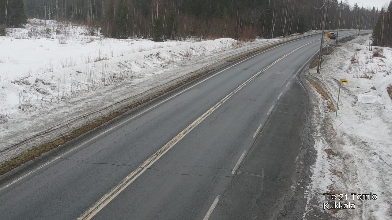 Kelikamerat Kuva Tie 21 Tornio, Kukkola, Tornio, Lappi