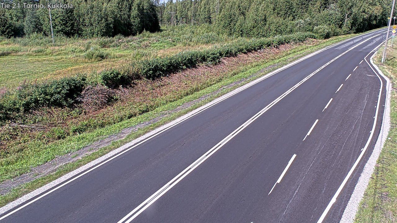 Kelikamerat Kuva Tie 21 Tornio, Kukkola, Tornio, Lappi