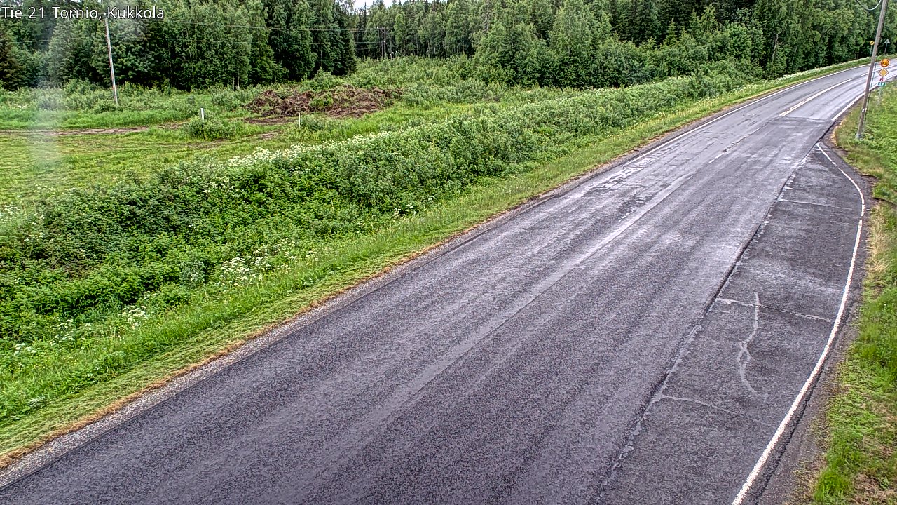 Kelikamerat Kuva Tie 21 Tornio, Kukkola, Tornio, Lappi