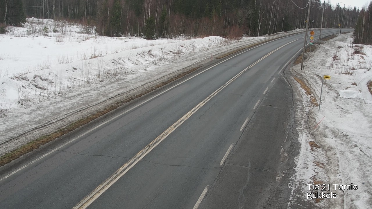 Kelikamerat Kuva Tie 21 Tornio, Kukkola, Tornio, Lappi