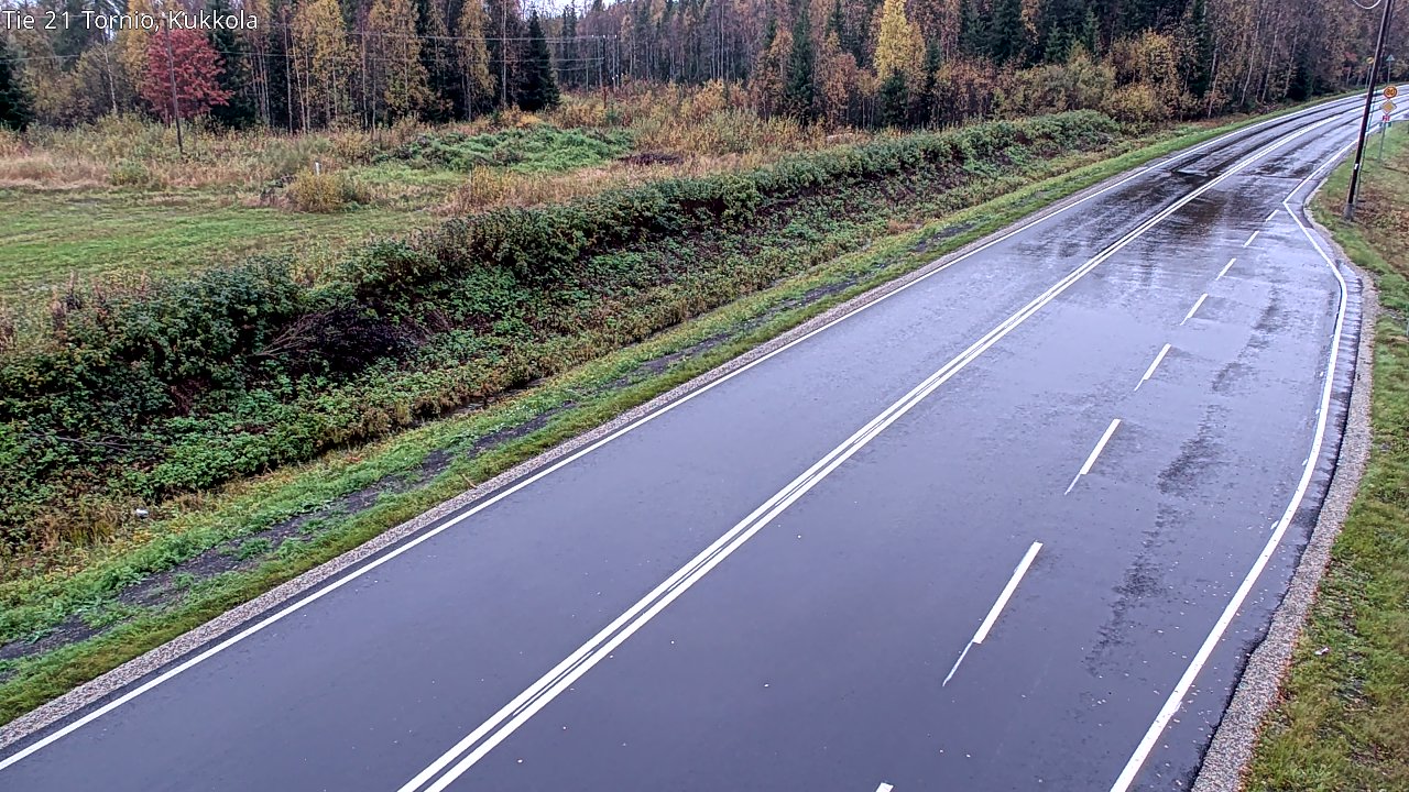 Kelikamerat Kuva Tie 21 Tornio, Kukkola, Tornio, Lappi