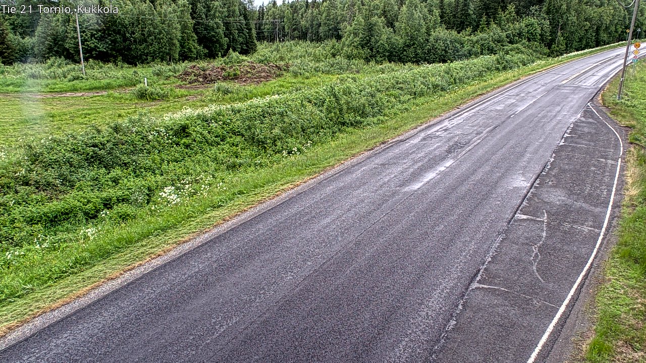 Kelikamerat Kuva Tie 21 Tornio, Kukkola, Tornio, Lappi