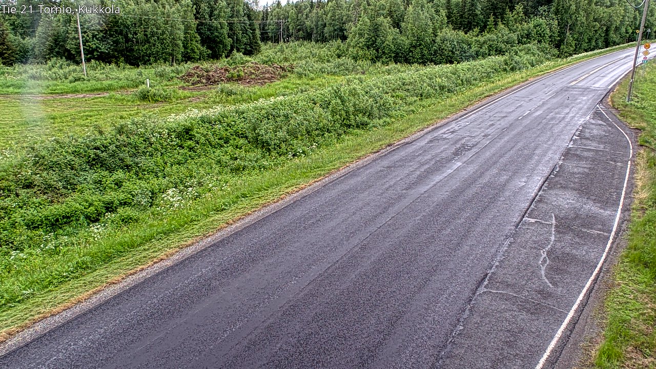 Kelikamerat Kuva Tie 21 Tornio, Kukkola, Tornio, Lappi