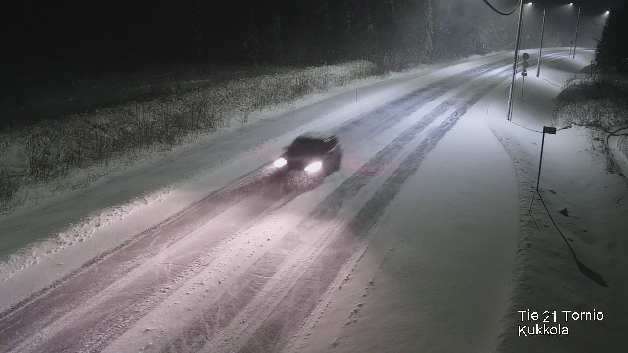 Kelikamerat Kuva Tie 21 Tornio, Kukkola, Tornio, Lappi