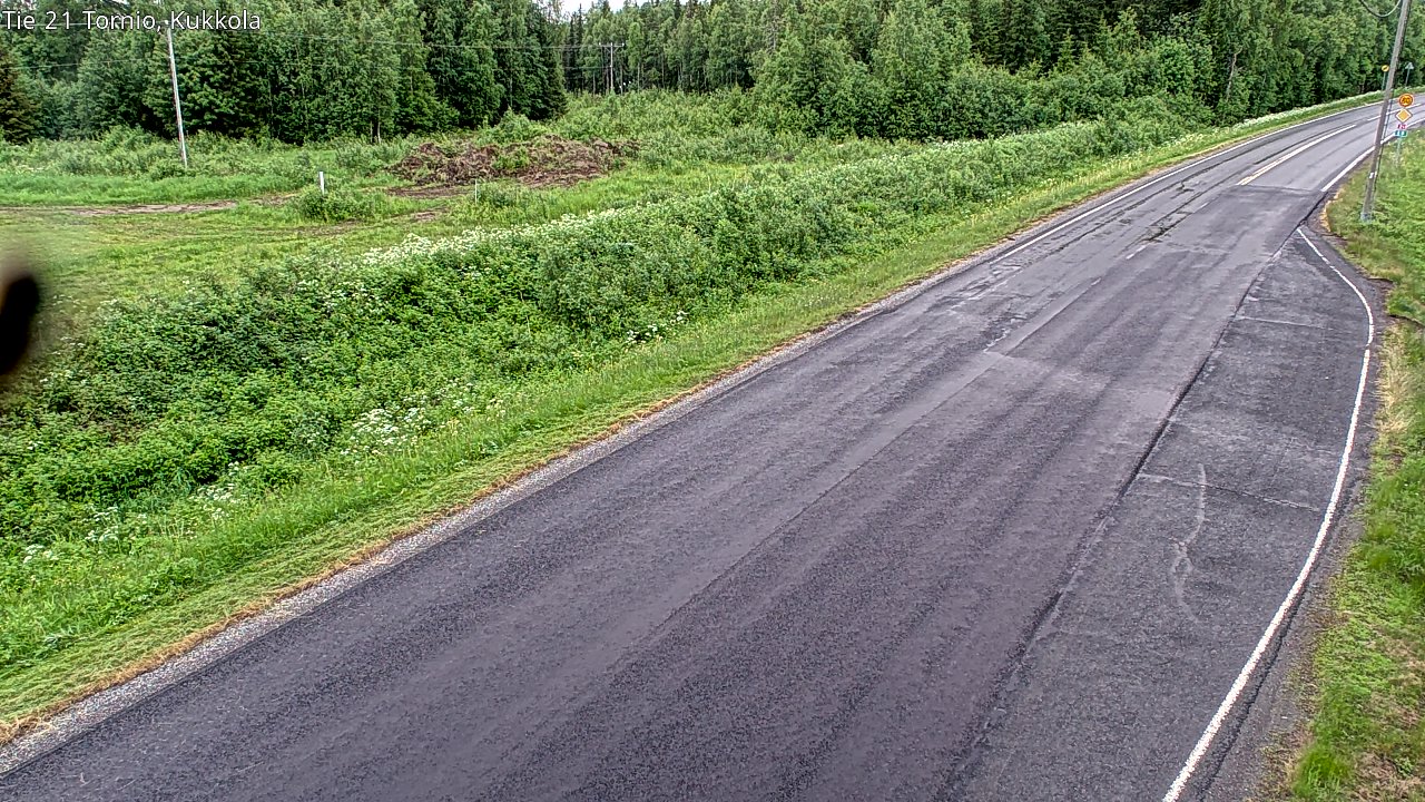 Kelikamerat Kuva Tie 21 Tornio, Kukkola, Tornio, Lappi