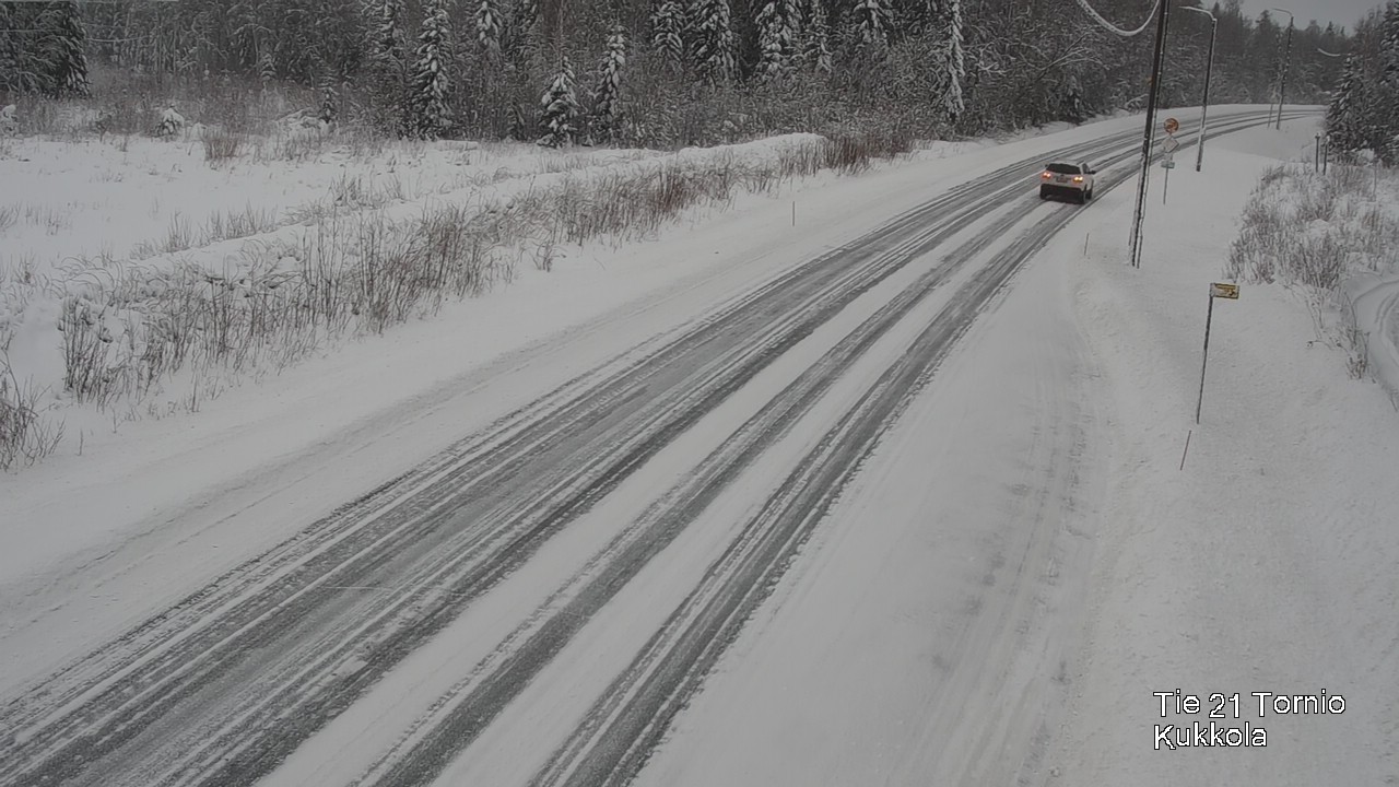 Kelikamerat Kuva Tie 21 Tornio, Kukkola, Tornio, Lappi