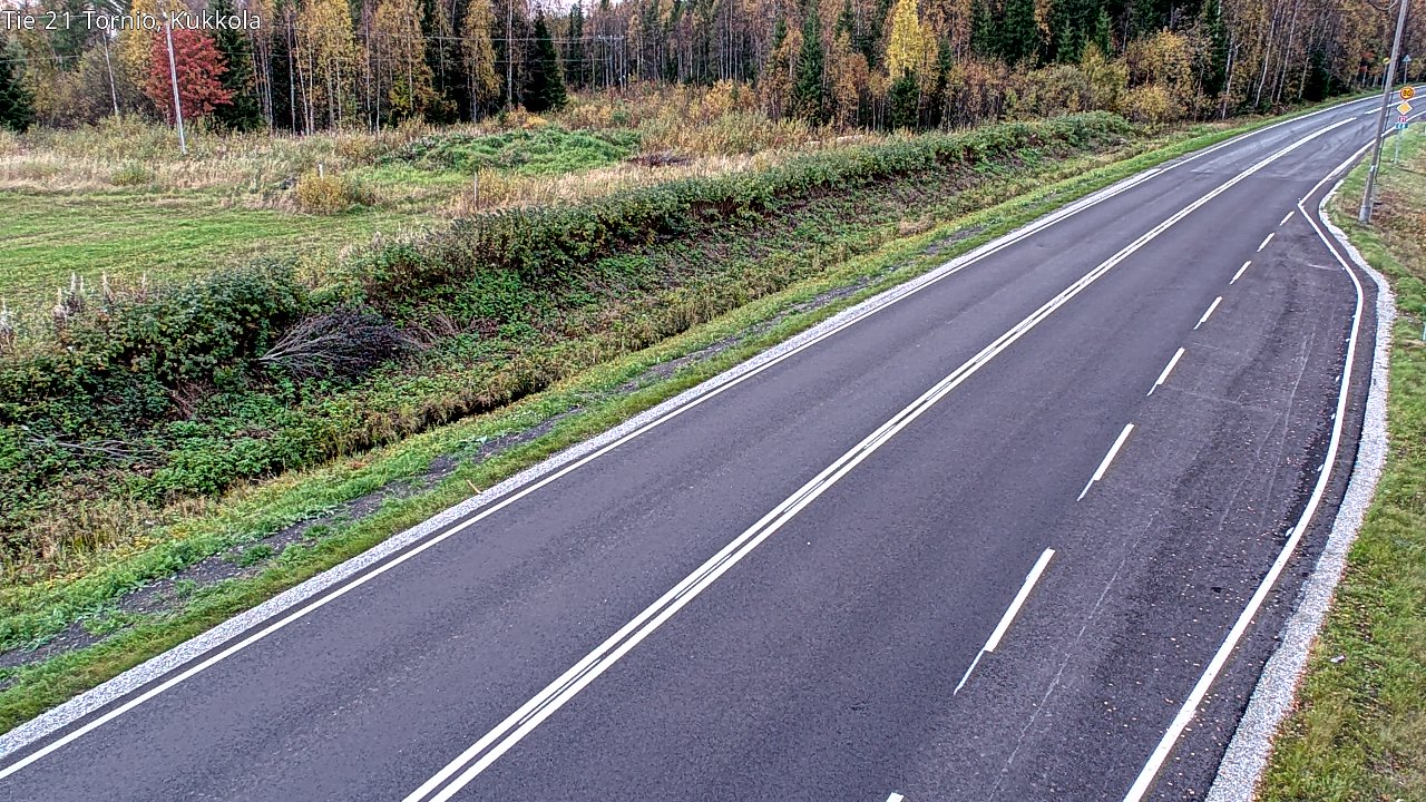 Kelikamerat Kuva Tie 21 Tornio, Kukkola, Tornio, Lappi