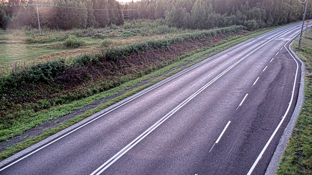 Kelikamerat Kuva Tie 21 Tornio, Kukkola, Tornio, Lappi
