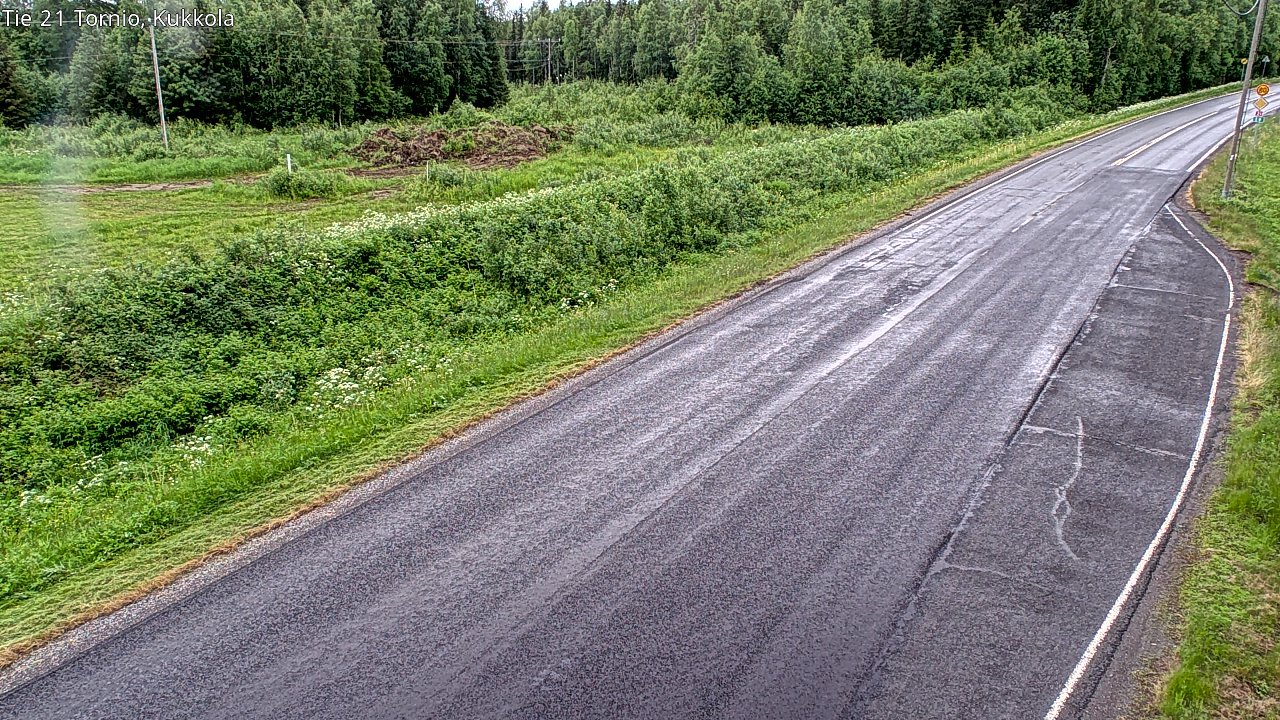 Kelikamerat Kuva Tie 21 Tornio, Kukkola, Tornio, Lappi