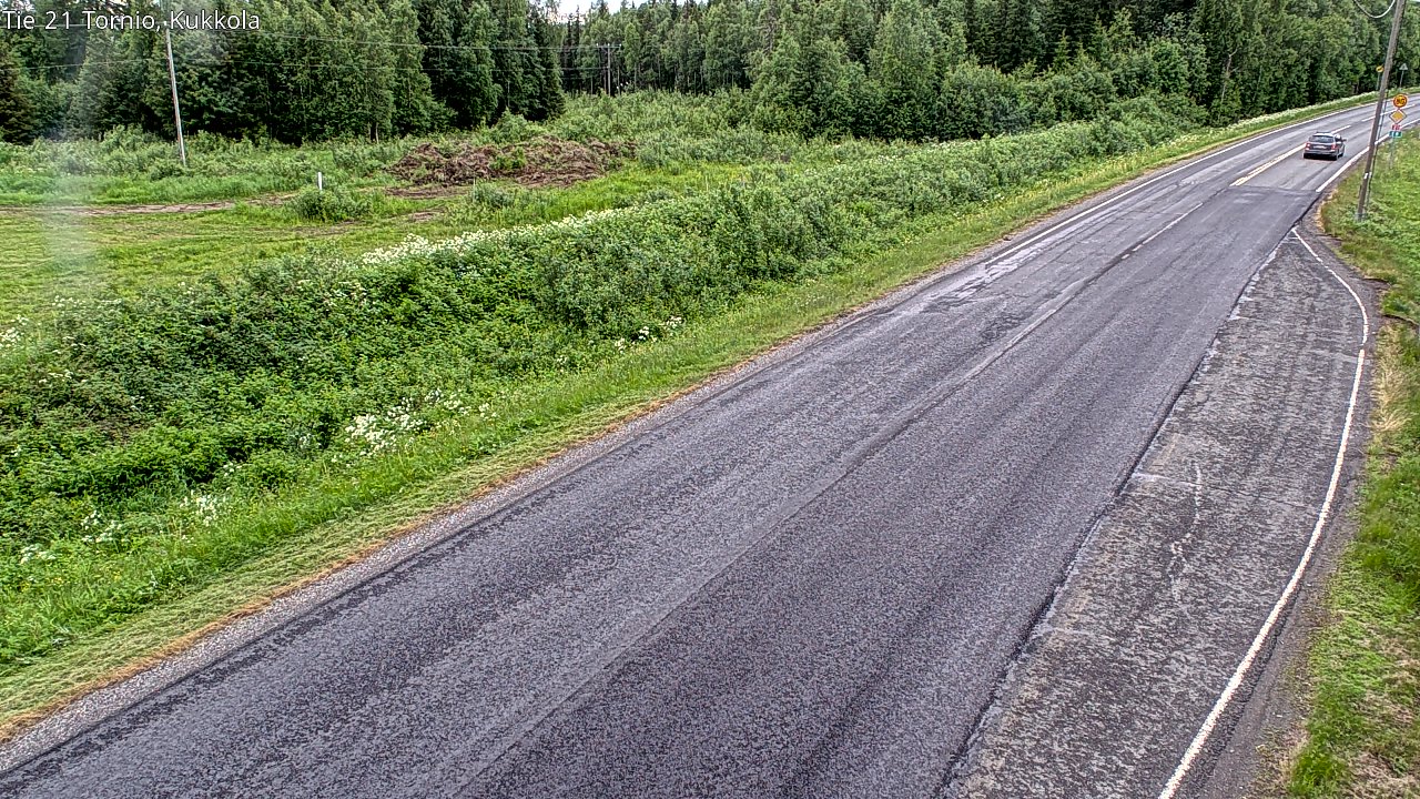 Kelikamerat Kuva Tie 21 Tornio, Kukkola, Tornio, Lappi