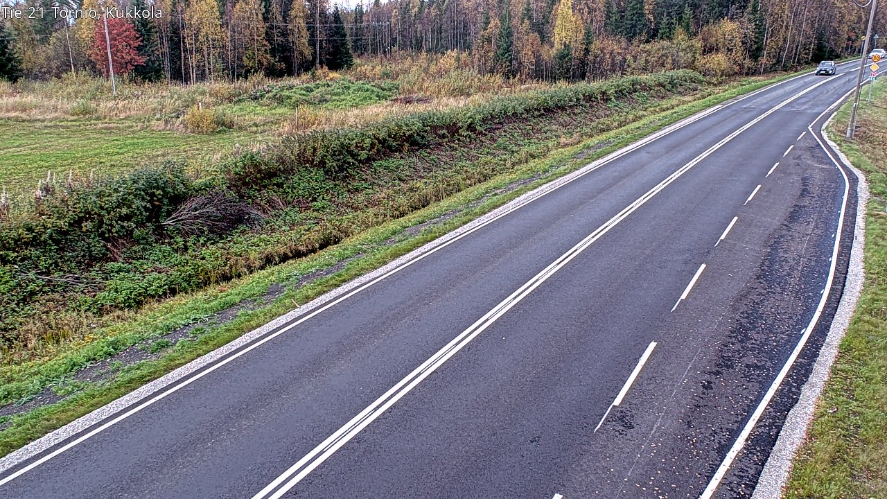 Kelikamerat Kuva Tie 21 Tornio, Kukkola, Tornio, Lappi