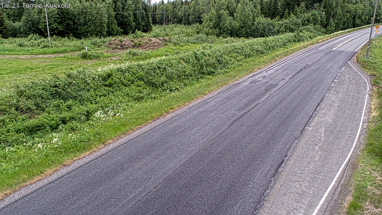 Kelikamerat Kuva Tie 21 Tornio, Kukkola, Tornio, Lappi