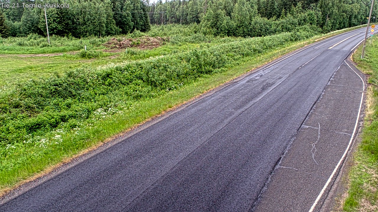 Kelikamerat Kuva Tie 21 Tornio, Kukkola, Tornio, Lappi