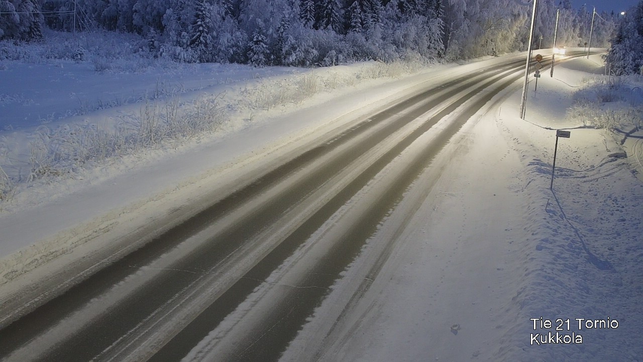 Kelikamerat Kuva Tie 21 Tornio, Kukkola, Tornio, Lappi