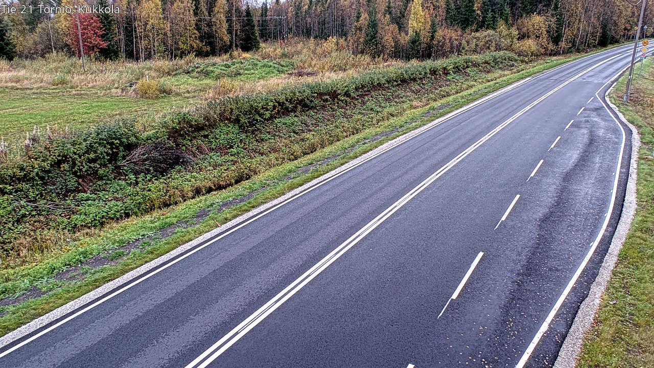 Kelikamerat Kuva Tie 21 Tornio, Kukkola, Tornio, Lappi
