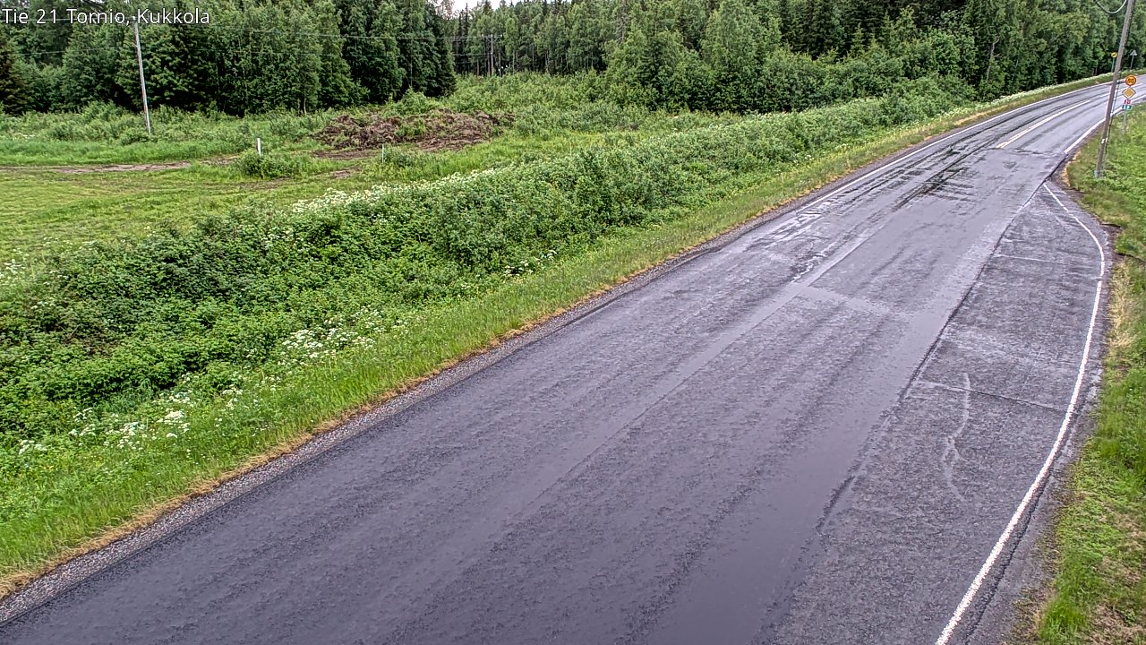 Kelikamerat Kuva Tie 21 Tornio, Kukkola, Tornio, Lappi