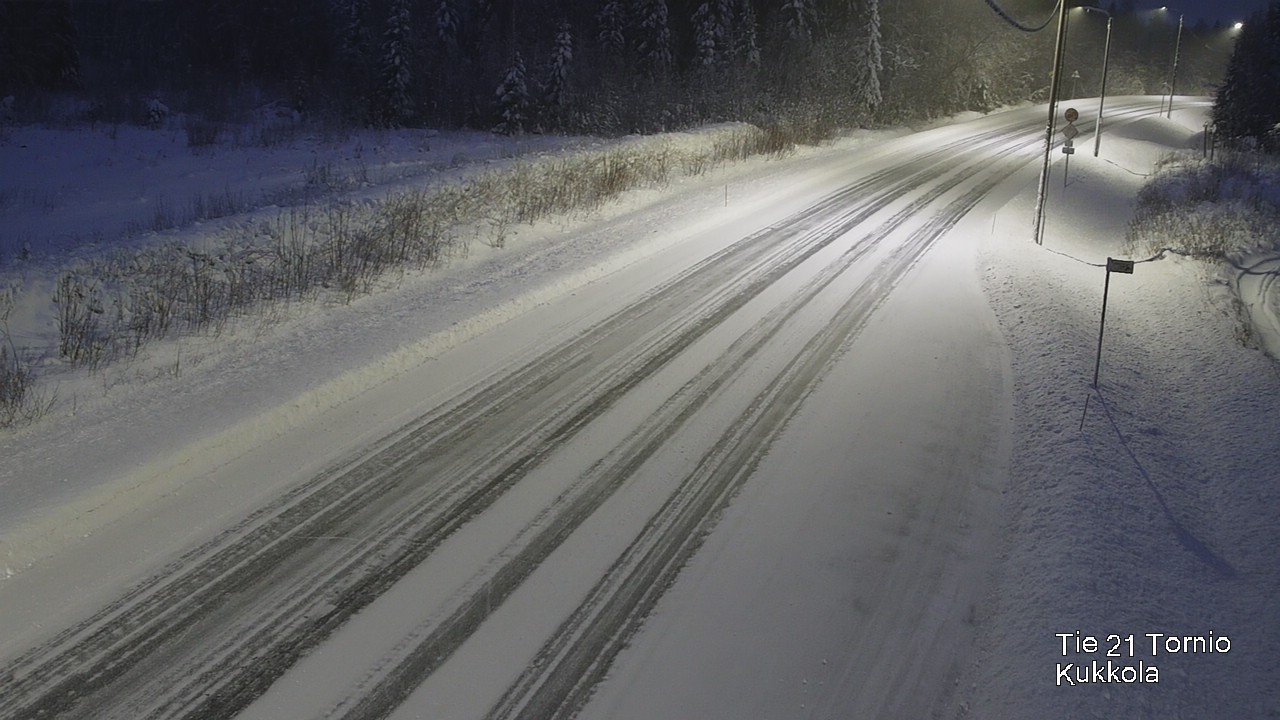 Kelikamerat Kuva Tie 21 Tornio, Kukkola, Tornio, Lappi