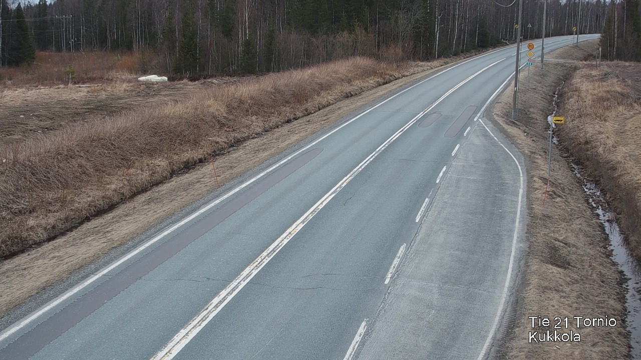 Kelikamerat Kuva Tie 21 Tornio, Kukkola, Tornio, Lappi