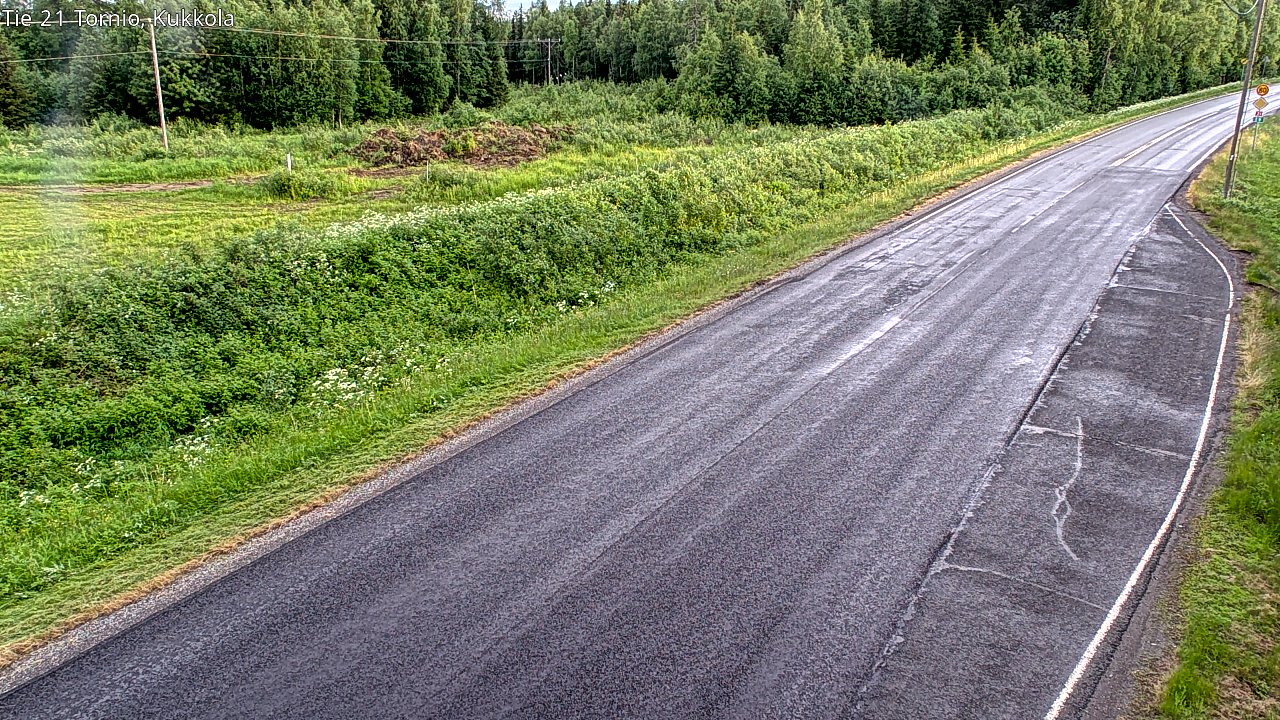 Kelikamerat Kuva Tie 21 Tornio, Kukkola, Tornio, Lappi