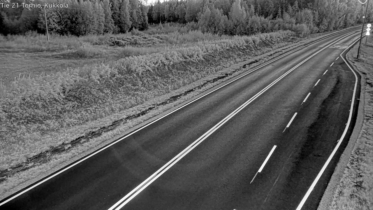 Kelikamerat Kuva Tie 21 Tornio, Kukkola, Tornio, Lappi