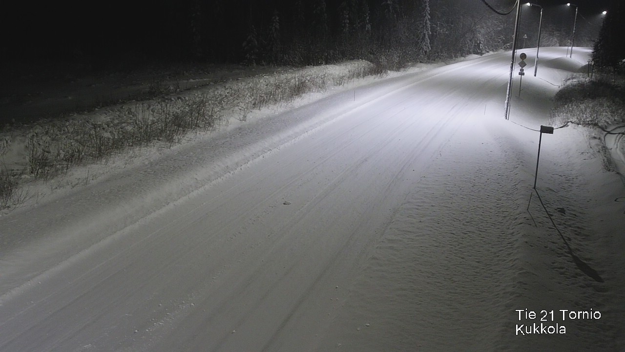 Kelikamerat Kuva Tie 21 Tornio, Kukkola, Tornio, Lappi