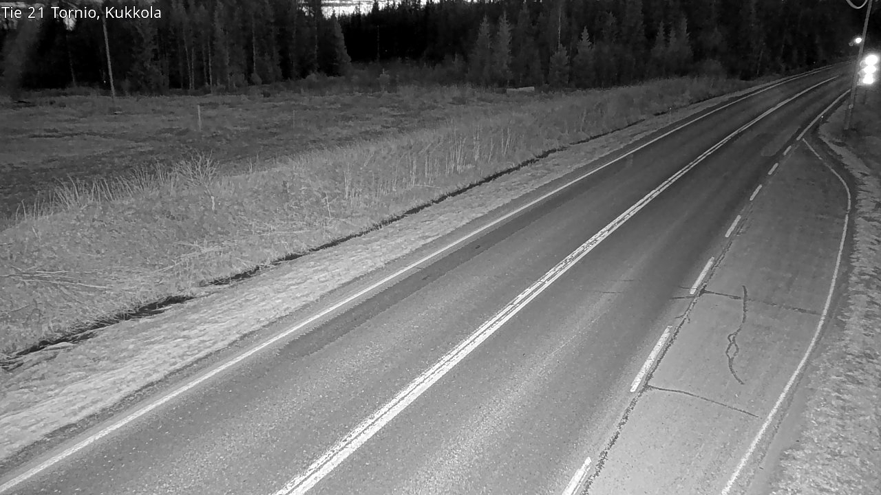 Kelikamerat Kuva Tie 21 Tornio, Kukkola, Tornio, Lappi