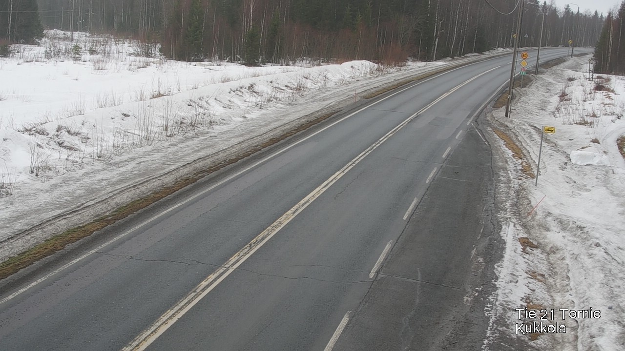 Kelikamerat Kuva Tie 21 Tornio, Kukkola, Tornio, Lappi