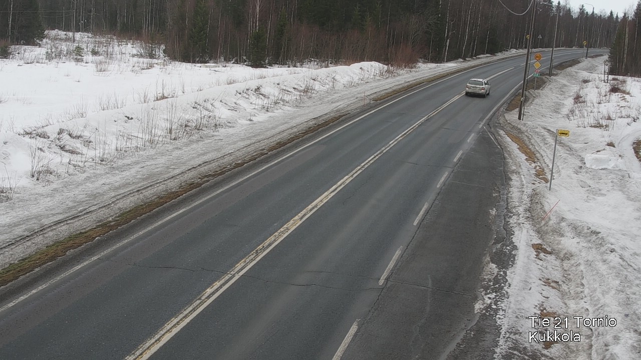 Kelikamerat Kuva Tie 21 Tornio, Kukkola, Tornio, Lappi