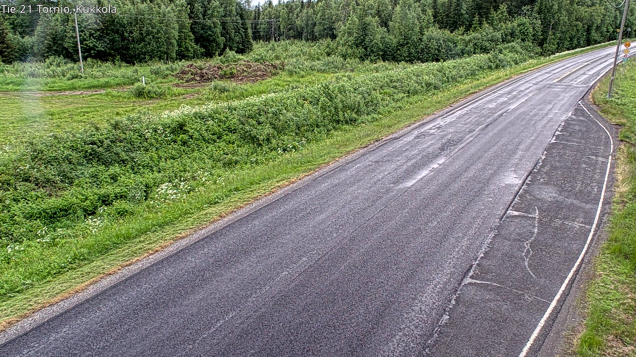 Kelikamerat Kuva Tie 21 Tornio, Kukkola, Tornio, Lappi