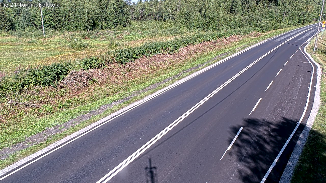 Kelikamerat Kuva Tie 21 Tornio, Kukkola, Tornio, Lappi