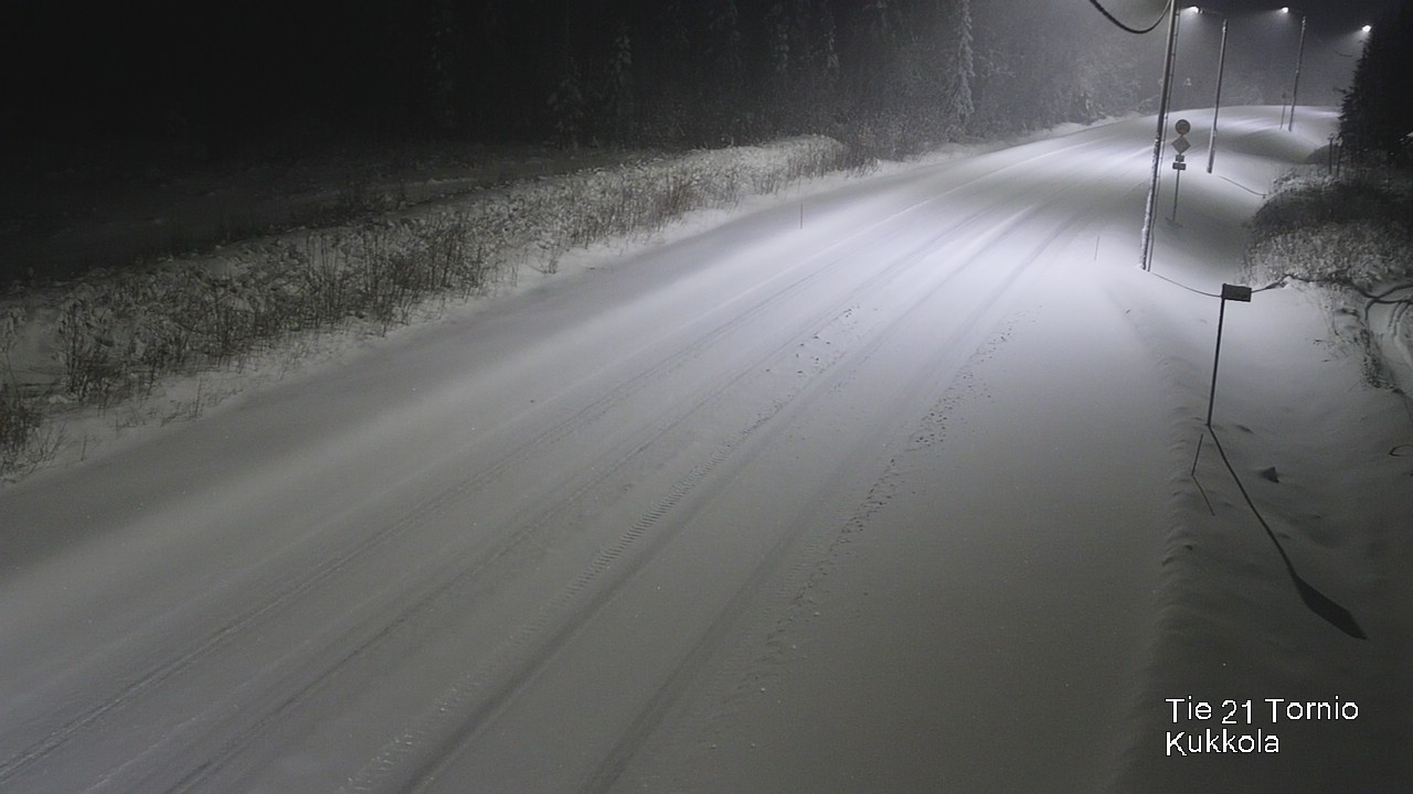 Kelikamerat Kuva Tie 21 Tornio, Kukkola, Tornio, Lappi