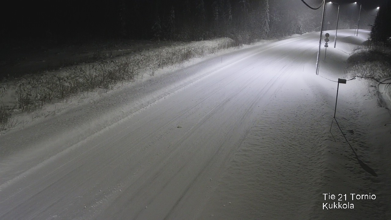 Kelikamerat Kuva Tie 21 Tornio, Kukkola, Tornio, Lappi