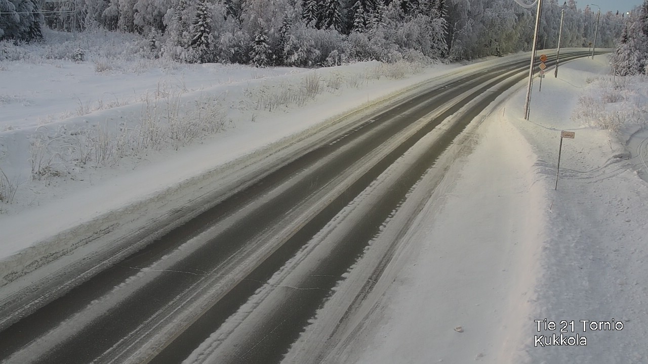 Kelikamerat Kuva Tie 21 Tornio, Kukkola, Tornio, Lappi