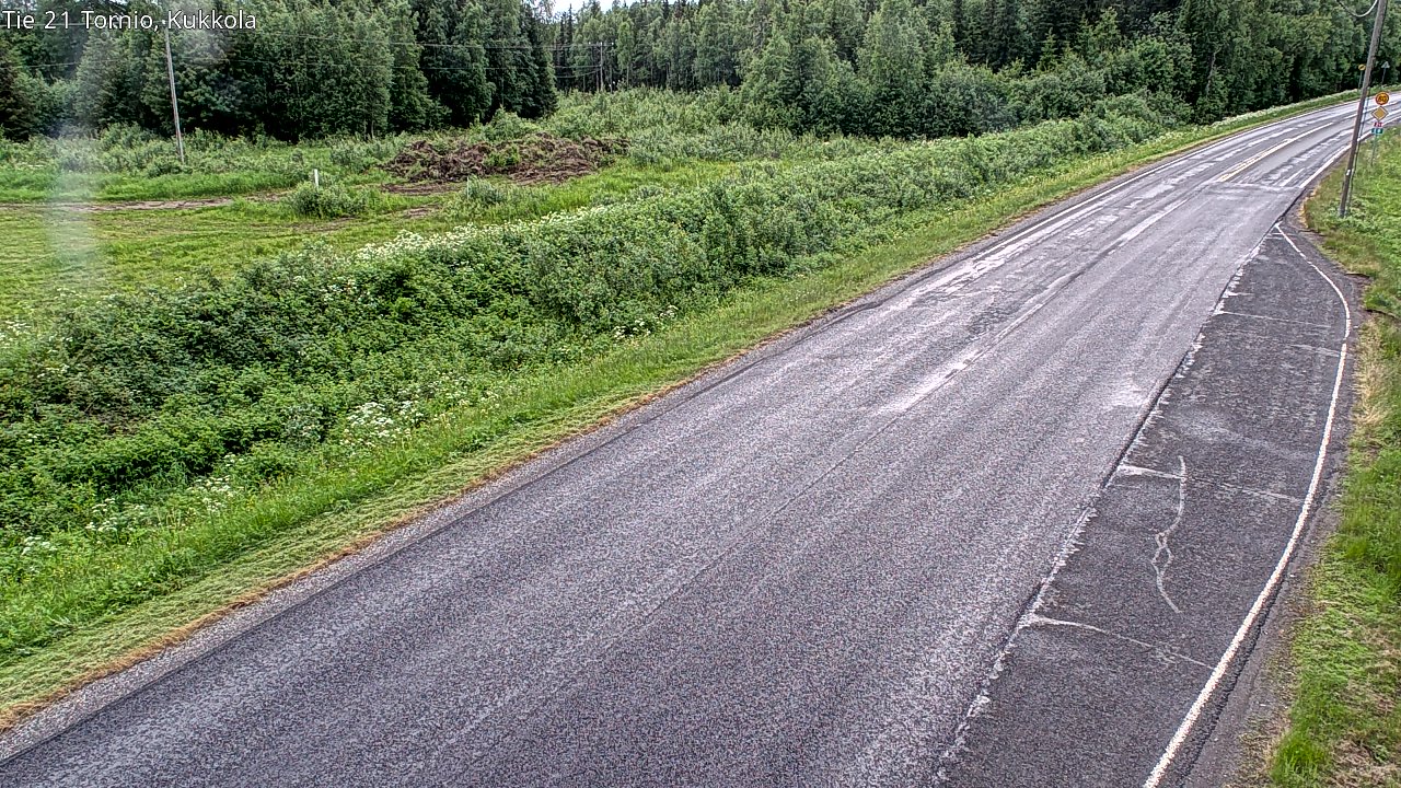Kelikamerat Kuva Tie 21 Tornio, Kukkola, Tornio, Lappi