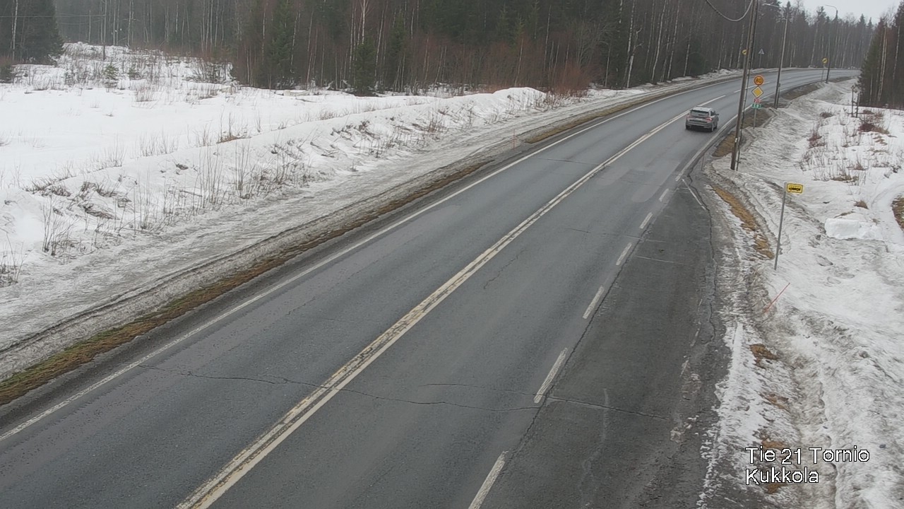 Kelikamerat Kuva Tie 21 Tornio, Kukkola, Tornio, Lappi