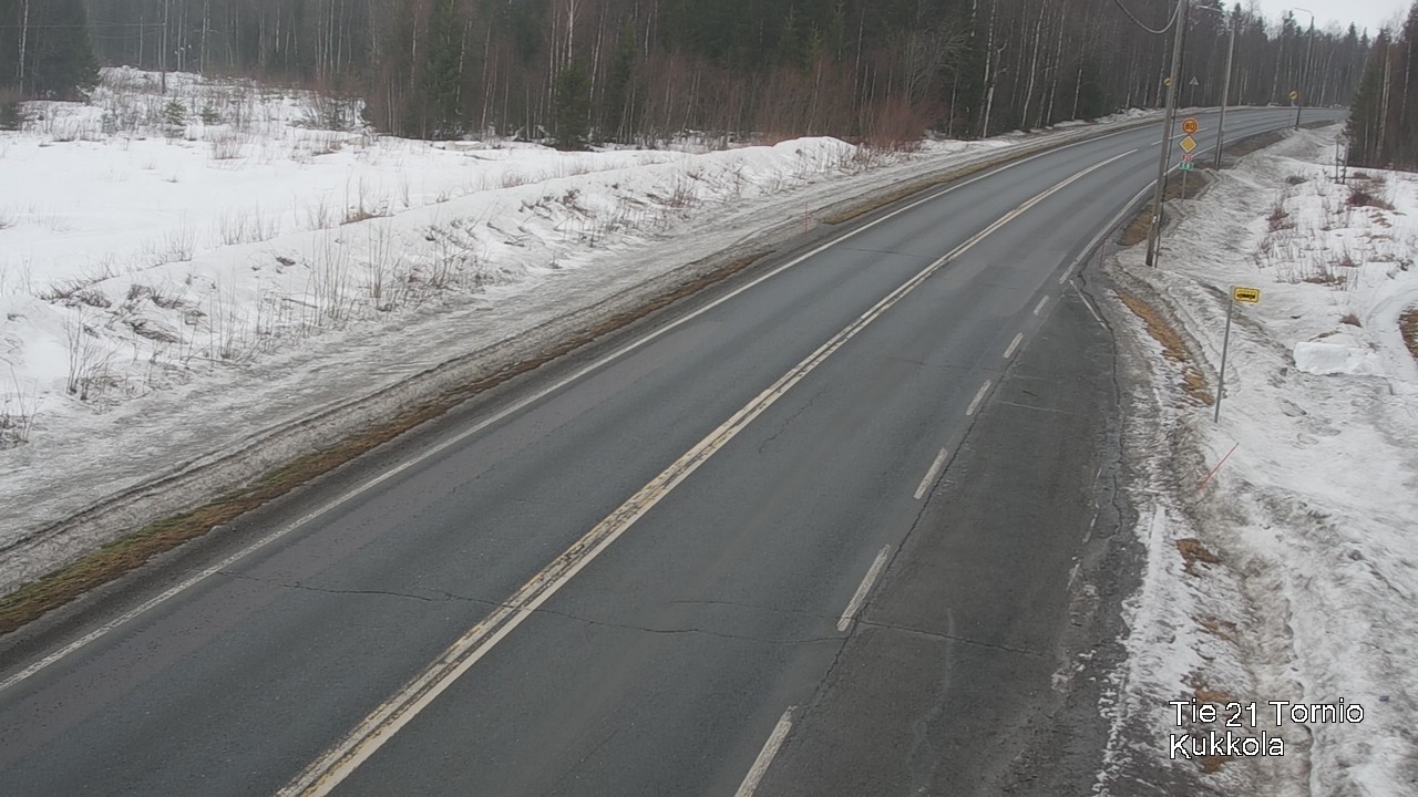 Kelikamerat Kuva Tie 21 Tornio, Kukkola, Tornio, Lappi
