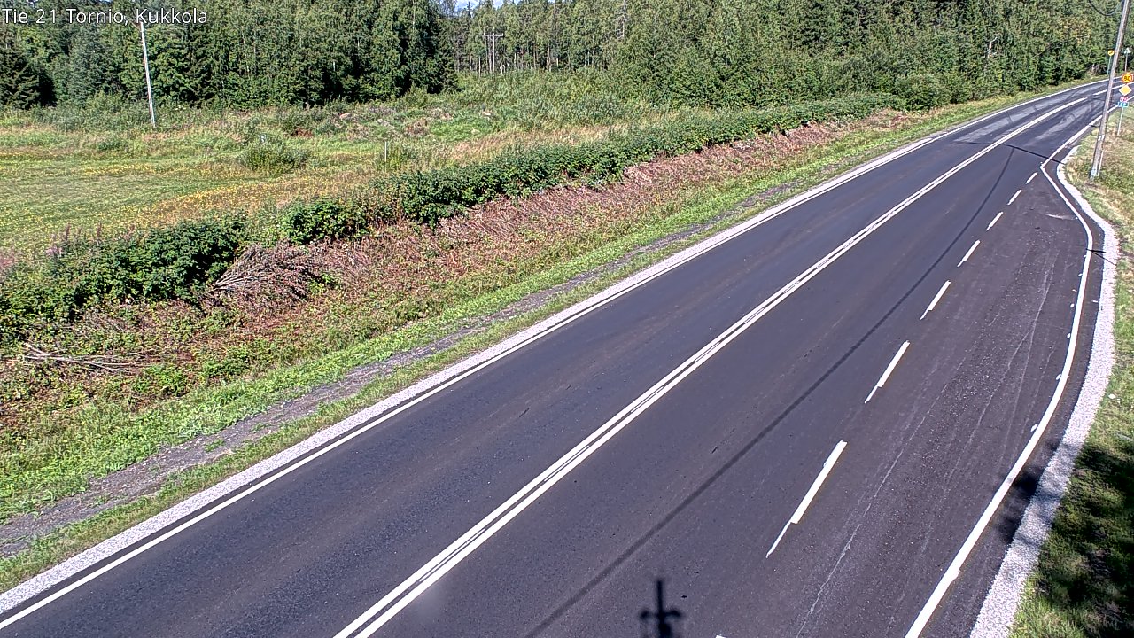 Kelikamerat Kuva Tie 21 Tornio, Kukkola, Tornio, Lappi
