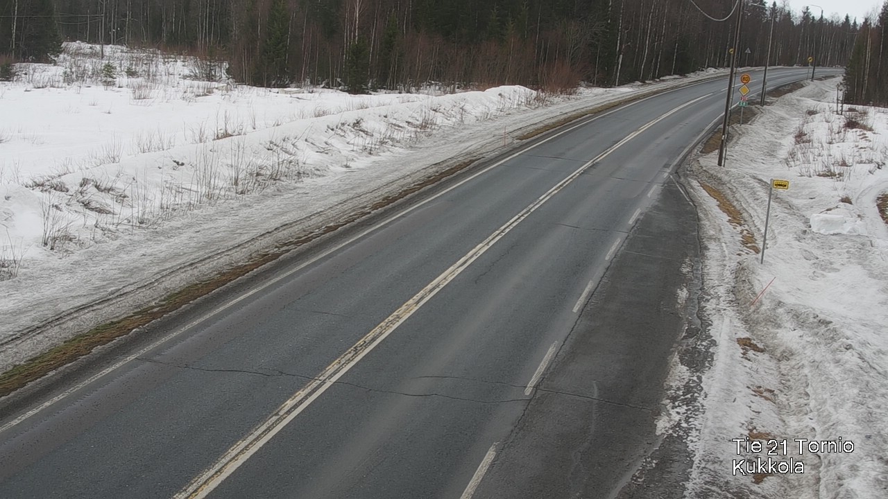 Kelikamerat Kuva Tie 21 Tornio, Kukkola, Tornio, Lappi