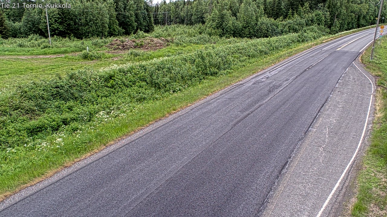 Kelikamerat Kuva Tie 21 Tornio, Kukkola, Tornio, Lappi