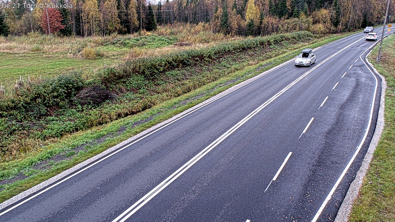 Kelikamerat Kuva Tie 21 Tornio, Kukkola, Tornio, Lappi