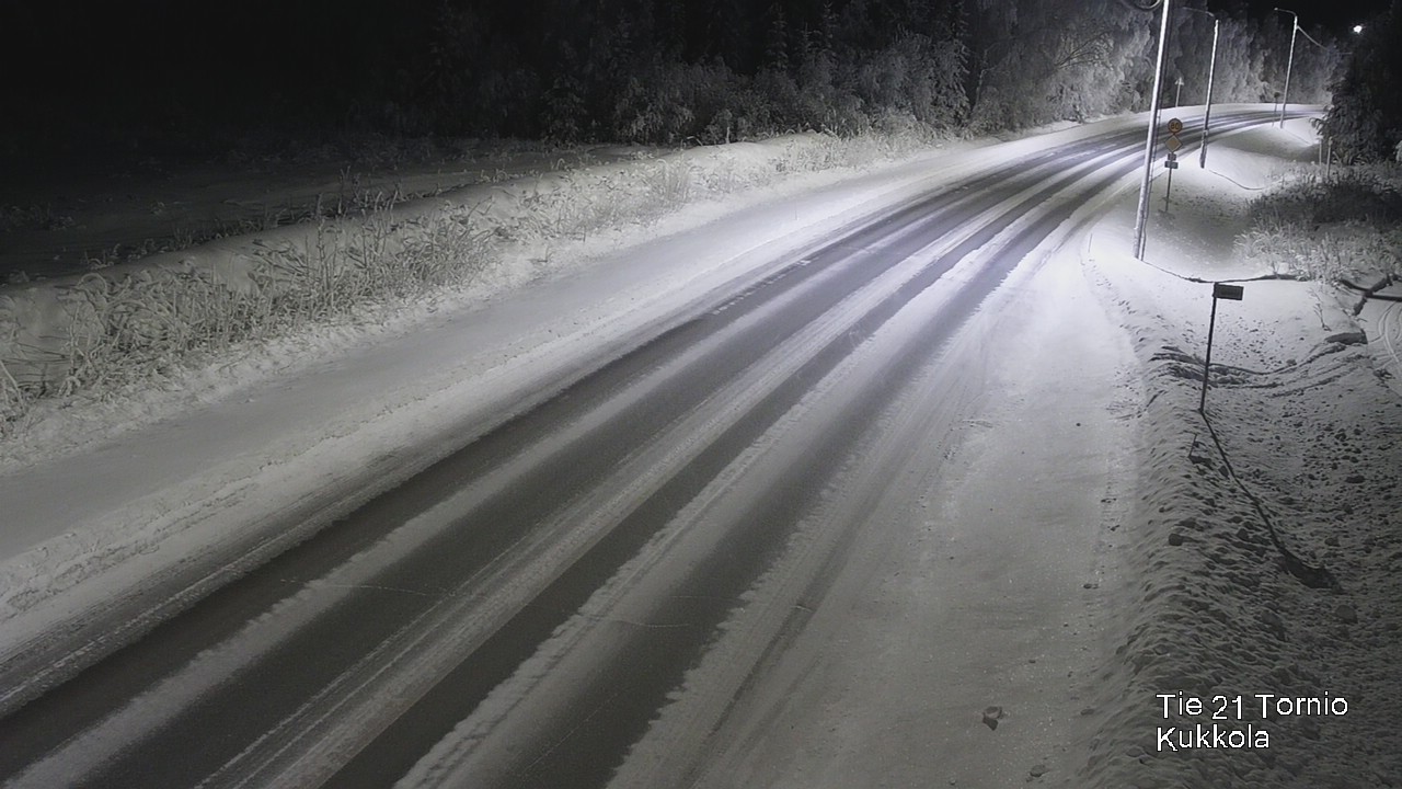 Kelikamerat Kuva Tie 21 Tornio, Kukkola, Tornio, Lappi