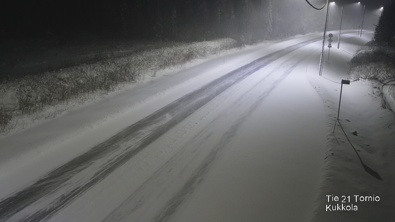 Kelikamerat Kuva Tie 21 Tornio, Kukkola, Tornio, Lappi