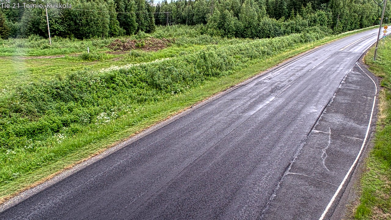 Kelikamerat Kuva Tie 21 Tornio, Kukkola, Tornio, Lappi