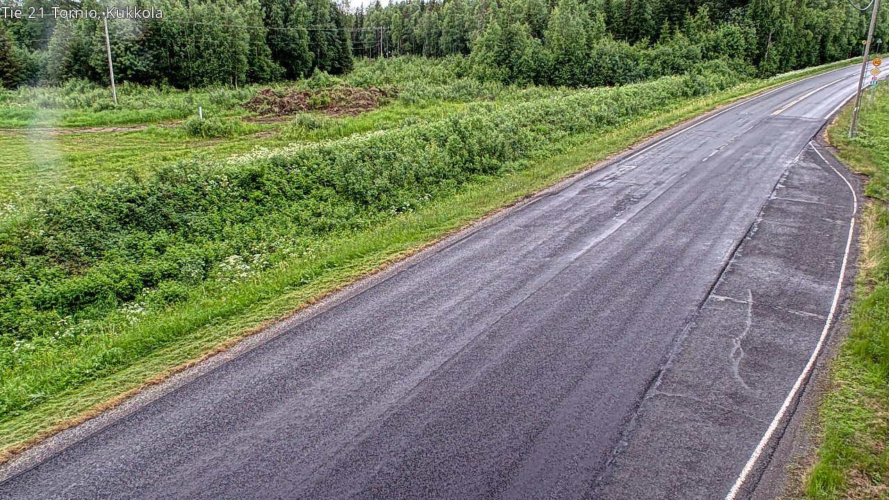 Kelikamerat Kuva Tie 21 Tornio, Kukkola, Tornio, Lappi