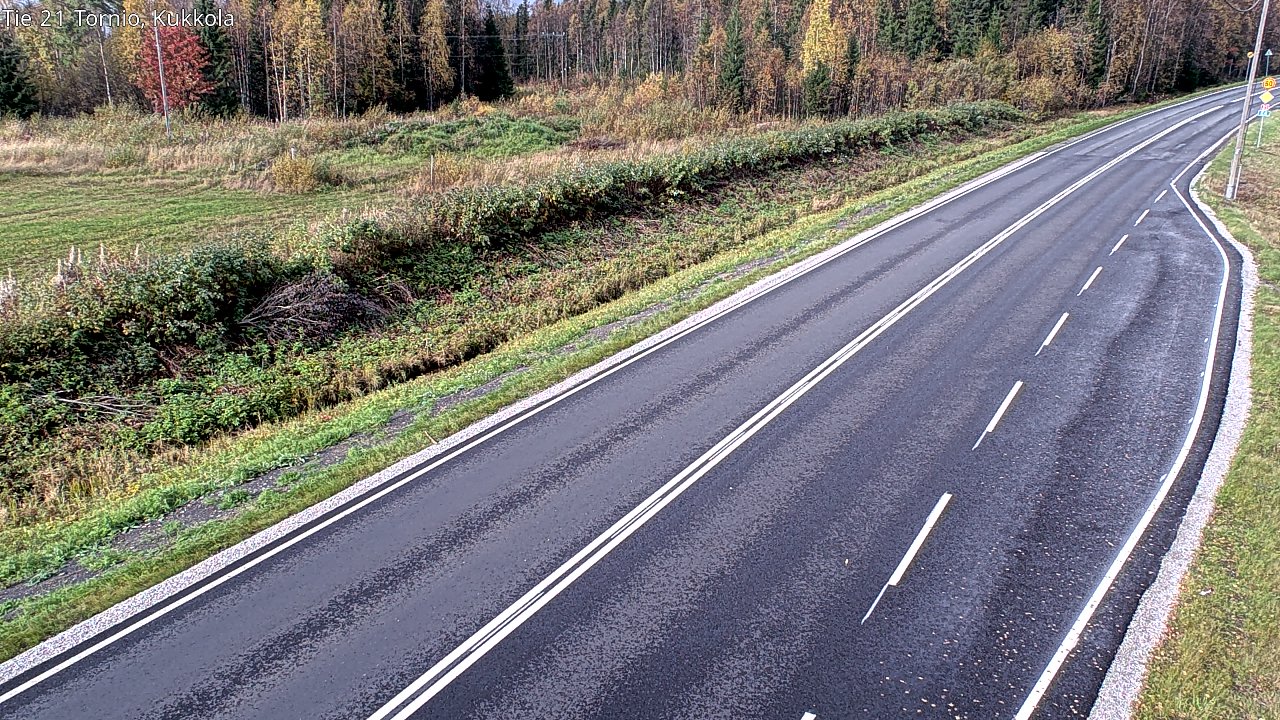 Kelikamerat Kuva Tie 21 Tornio, Kukkola, Tornio, Lappi