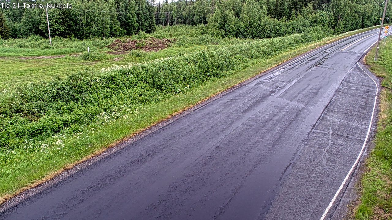 Kelikamerat Kuva Tie 21 Tornio, Kukkola, Tornio, Lappi